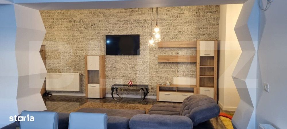 Apartament 3 camere, 105 mp, lux, terasa si piscina, loc gratar, zona