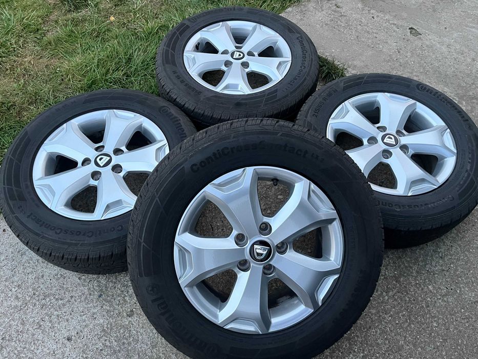 Jante Dacia Duster 16 CYCLADE  Anvelope NOI 215/65/16 M+S Continental