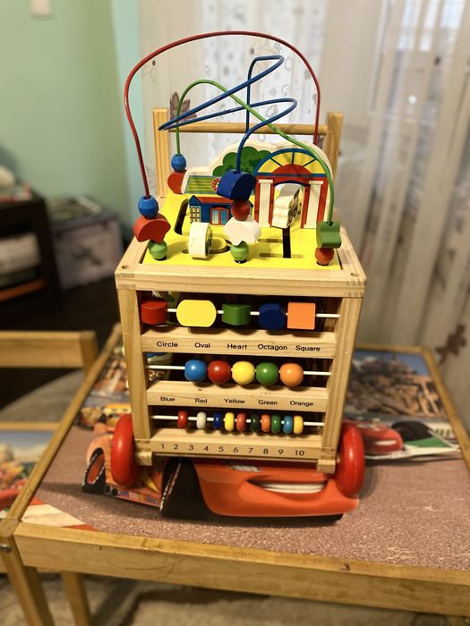 Antenergator din lemn , centru educativ cu 6 activitati