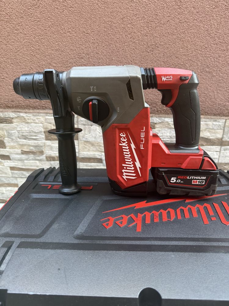 Акумулаторен перфоратор Milwaukee M18FHX-0, 18V, SDS-plus, 2.5J, 26mm
