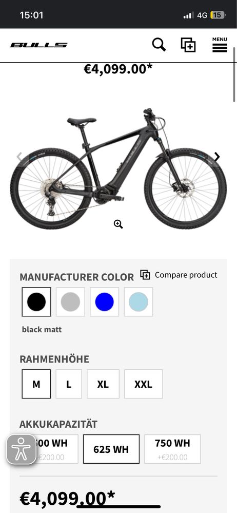 Bulls Copperhead evo 2 ел. колело ebike чип Bosch 27,5