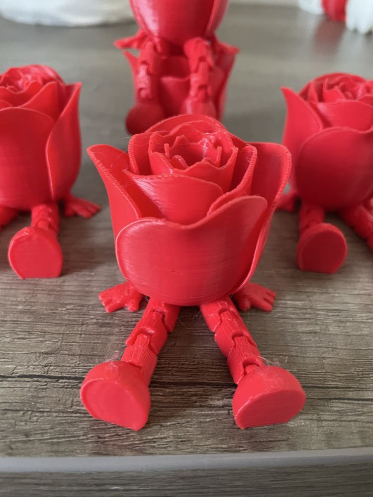 Trandafiri ornament 3D
