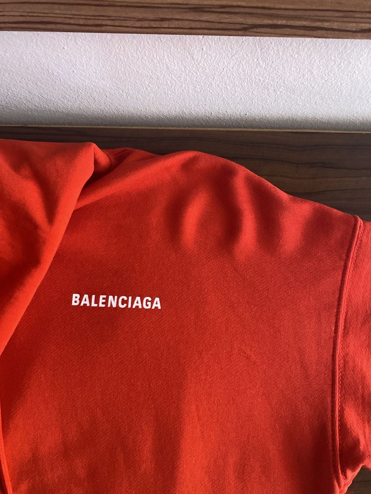 Худи-Balenciaga Red
