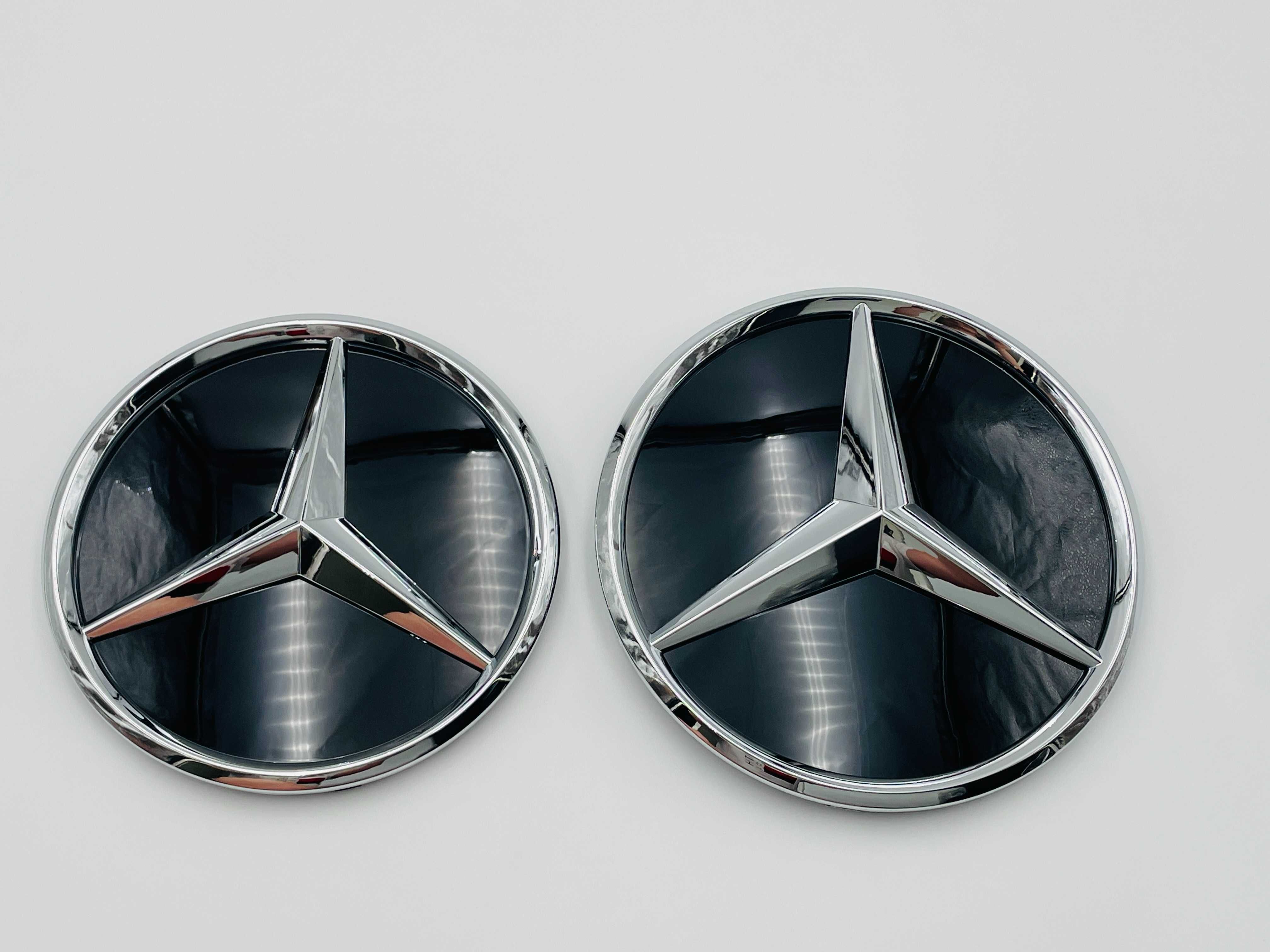 Emblema Compatibila Mercedes grila W205 negru