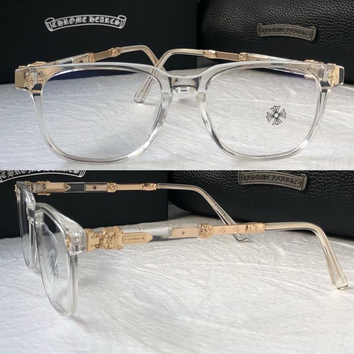 Очила за компютър Диоптрични рамки прозрачни слънчеви chrome hearts