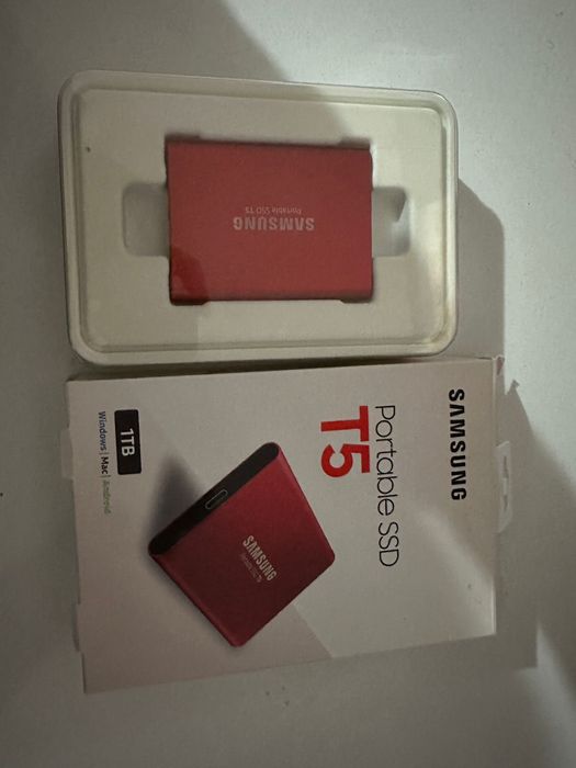 SSD Samsung T5 RED de 1T