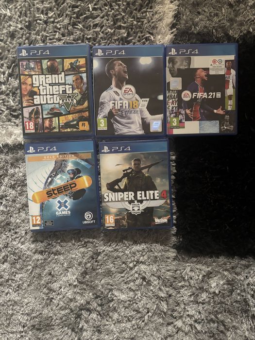 Ps4 slim maneta cabluri si jocuri