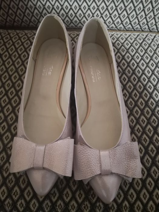 Balerini din piele, mărimea 35 - 36