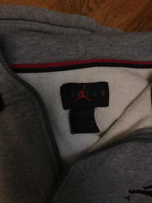 Hanorac jordan negru/gri