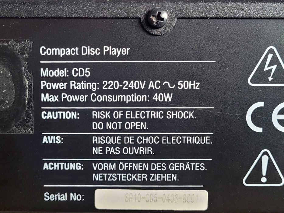 CD player Cambridge Audio CD5