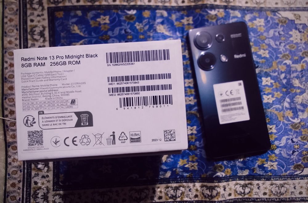 Redmi Note 13 Pro Midnight Black