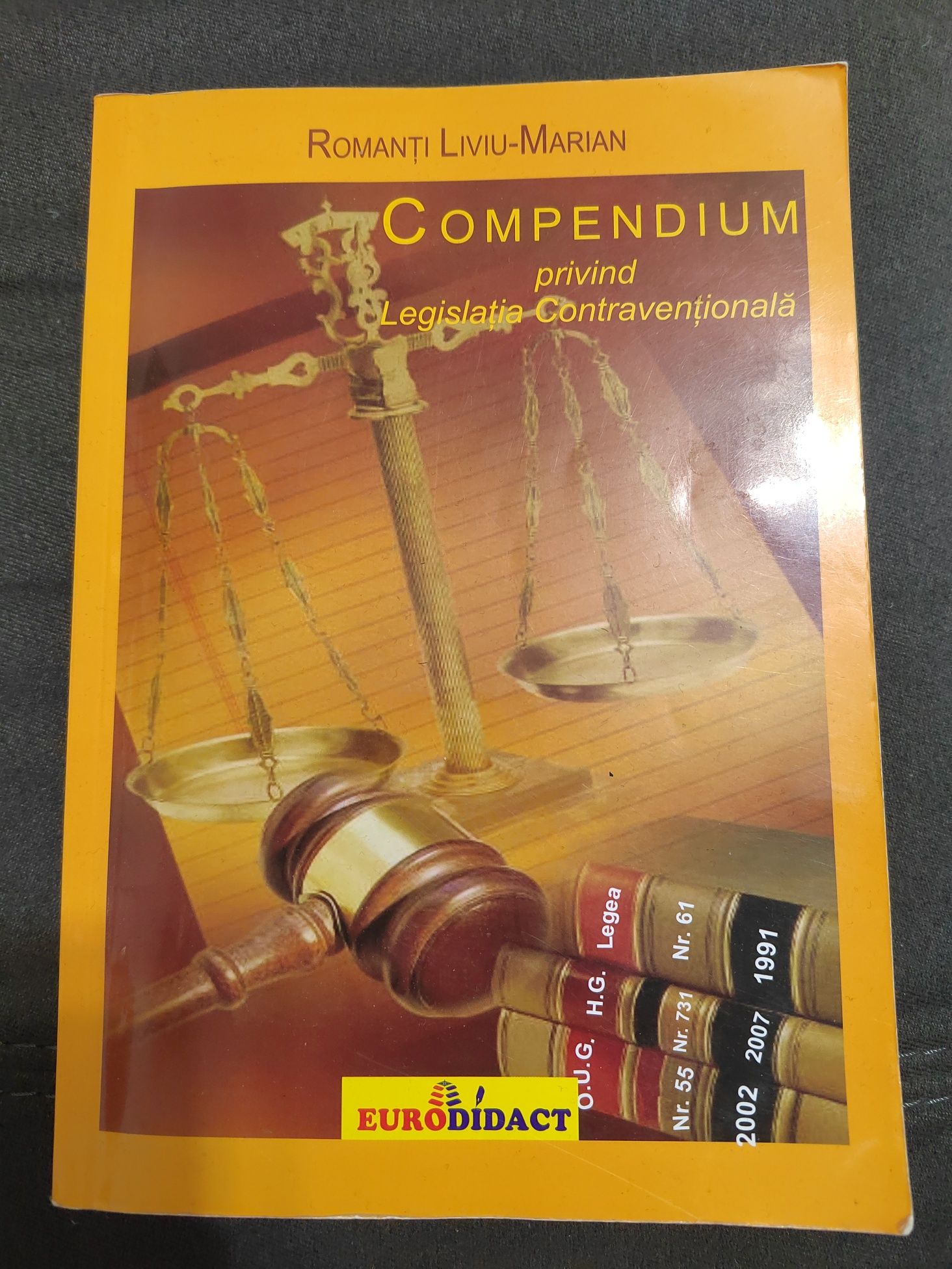 Donez compendium legislație contraventionala