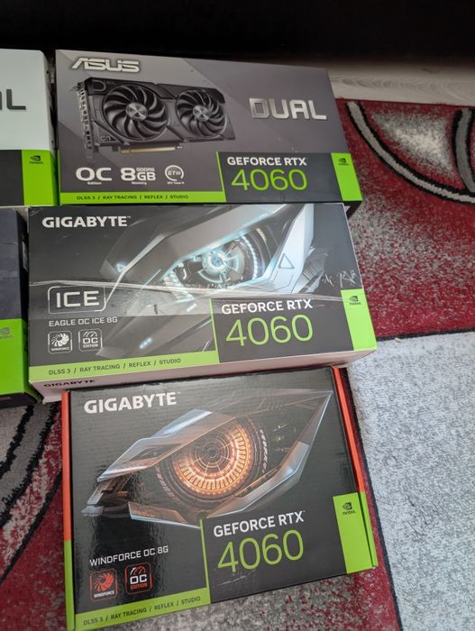 Okazie ‼️ Cutie Placa Video RTX 3070 si 4060!