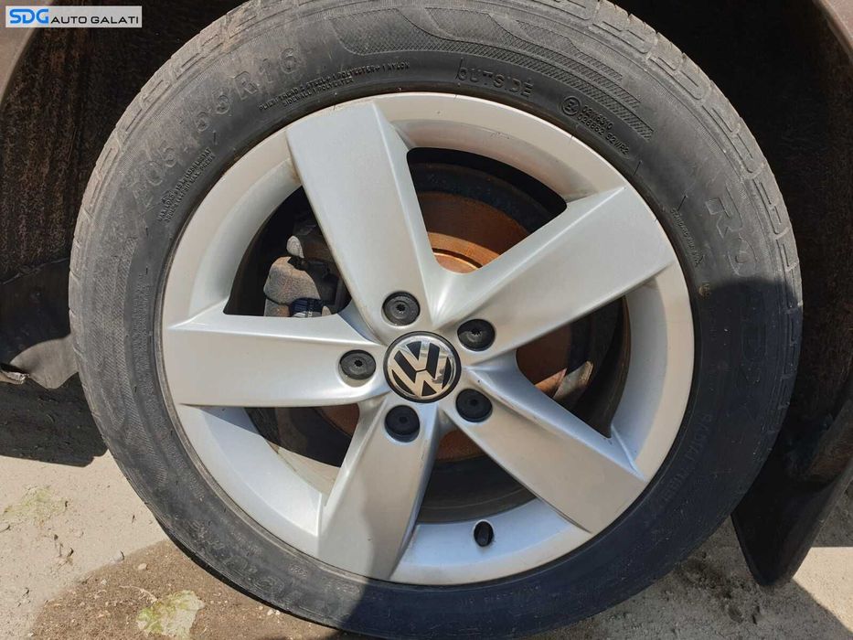 Roata Janta Aliaj Rezerva NAVARA 205 55 16 R16 5x112 6,5Jx16H2 ET50 Volkswagen Jetta 4 2011 - 2018 Cod 5C0601025R