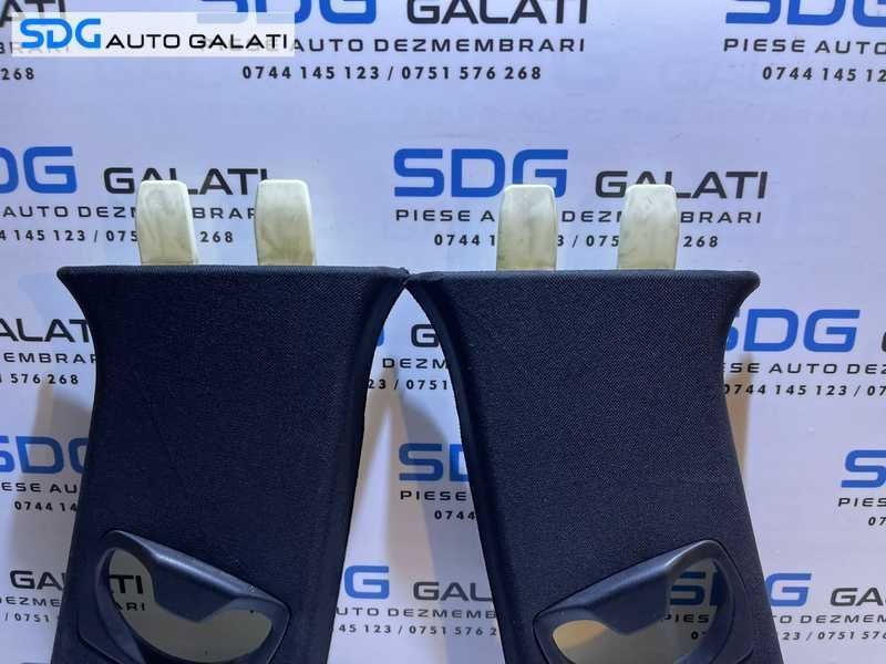 Set Plastic Plastice Capac Capace Centura Siguranta Stalp Stalpi Prag Praguri Stanga Dreapta Intre Portiere BMW Seria 3 E90 E91 2004 - 2011 Cod 7058335 7058336