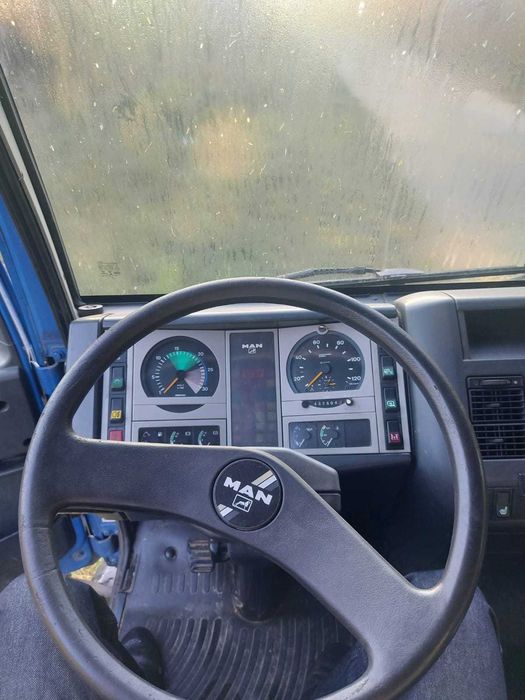 MAN 12.224/ATLAS/ camion cu macara si remorca