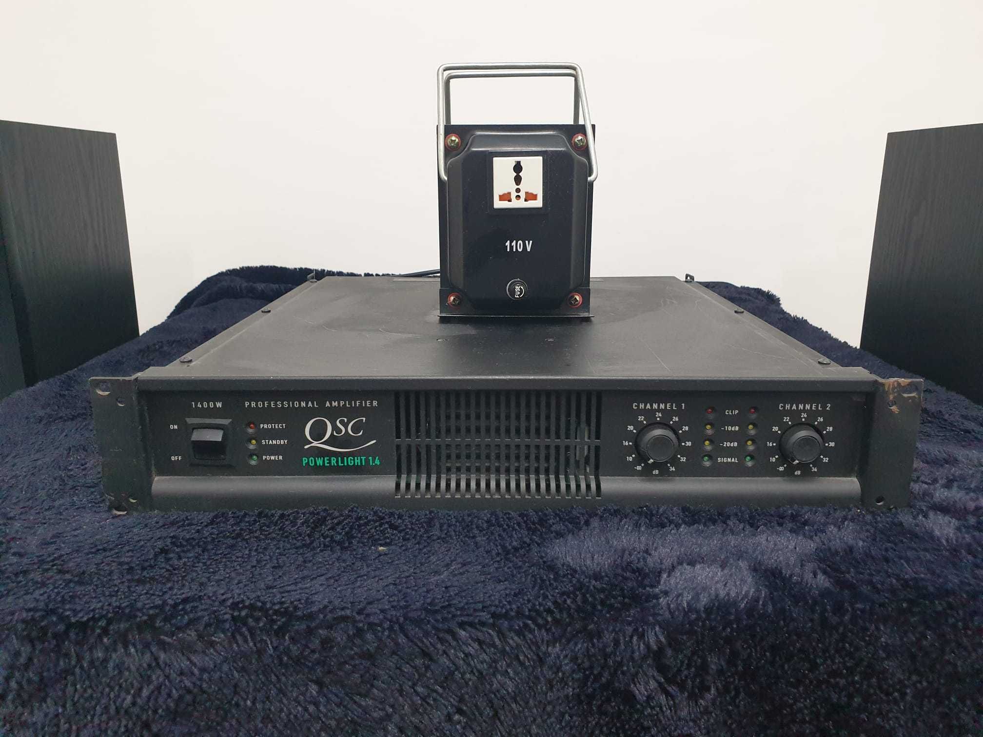 Amplificator QSC PL 1.4 + transformator 110V-230V