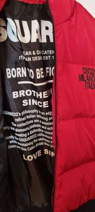 Dsquared2 пухено яке