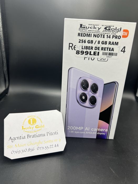 Redmi note 14 pro 256 gb 8 gb ram cod 22627