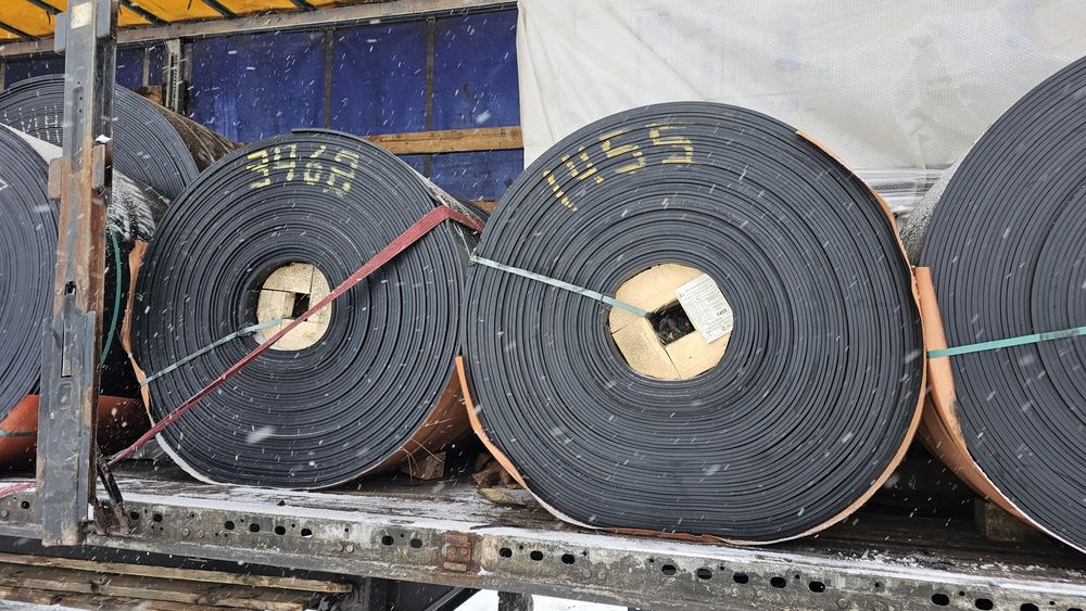 Транспортерная конвейерная шевронная норийная лента новая