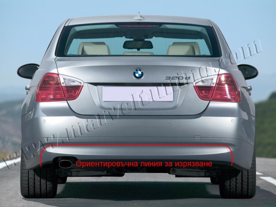 Спойлер за задна броня за BMW E90 - 3 та серия №020807