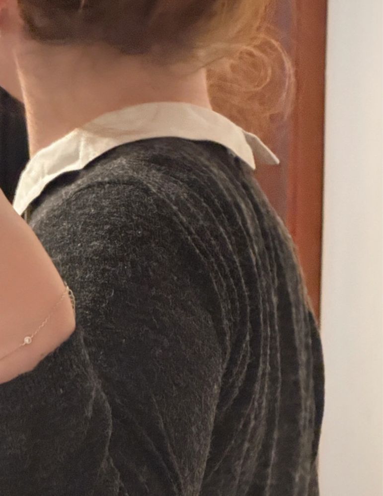 Bluza cu insertii de camasa