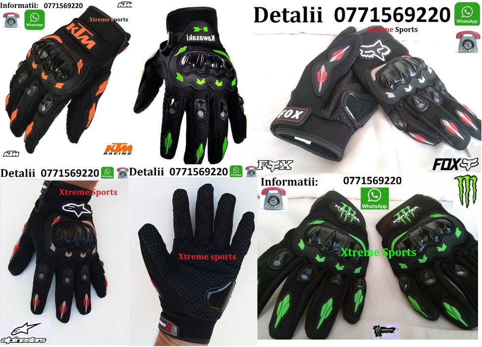 Manusi  enduro downhill atv bicicleta  moto Fox kTM monster kawasaki