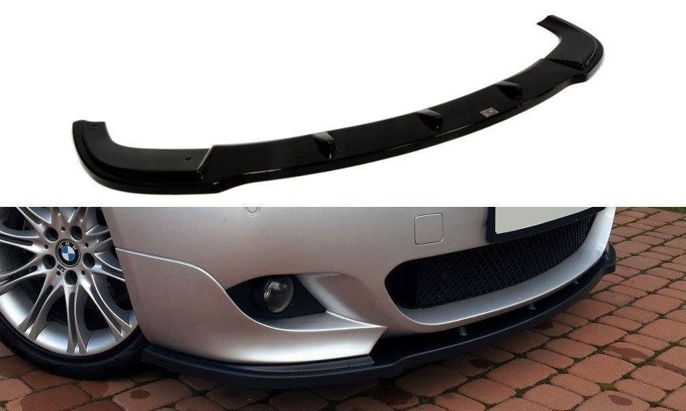 FIBRA !! Lip prelungire Buza bara fata BMW E60 E61 Maxton M pachet