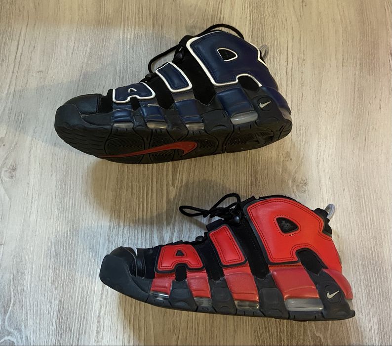 Nike Air Uptempo roșu-albastru