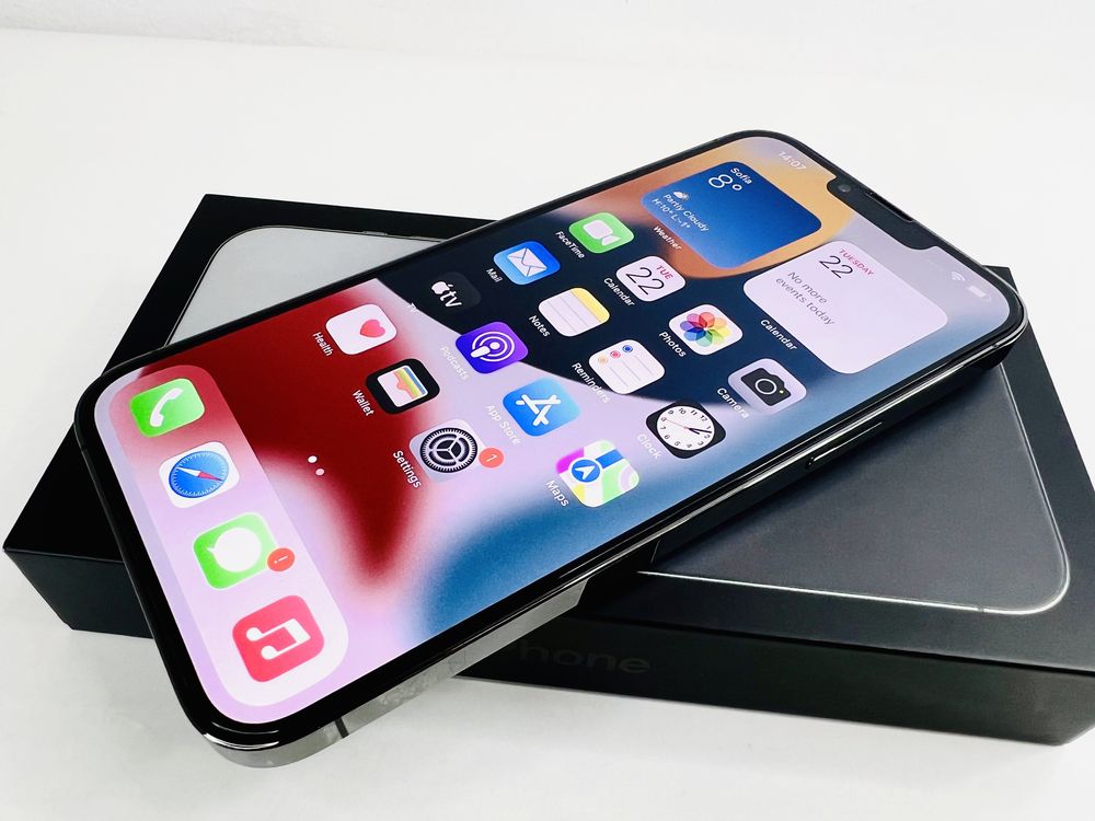 Apple iPhone 13 Pro 256GB Graphite Перфектен! Гаранция!