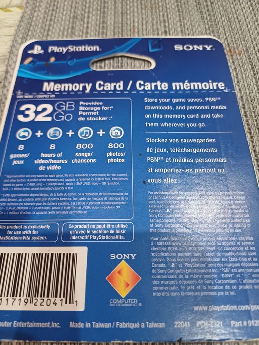 Мемори карта Playstation VITA 32gb.