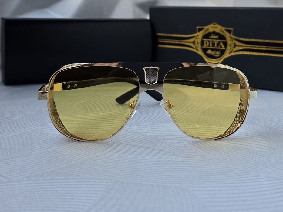 Мъжки слънчеви очила dita с капаци отстрани 4 цвята