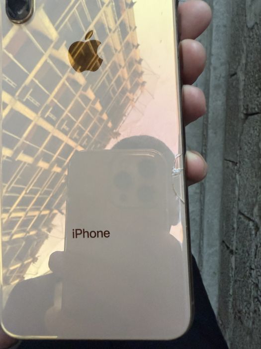 Iphone Xs max gold 256gb 100%