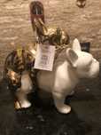 Bibelou haios din portelan Bulldog Francez