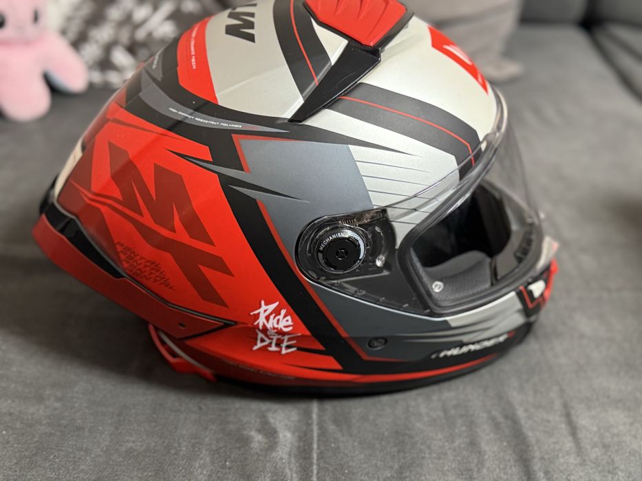 Каска MT Thunder 4 SV Pental B5 червен мат