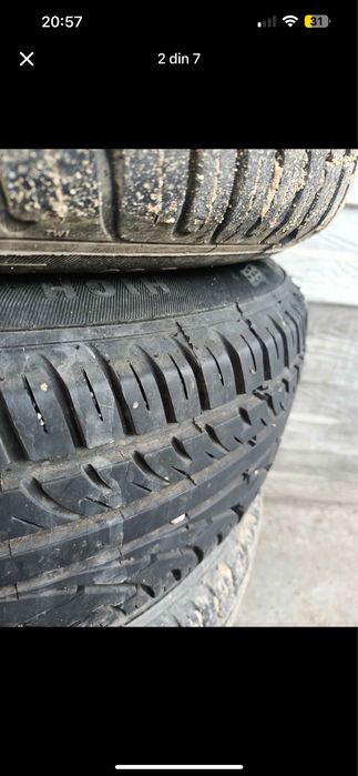 Vand 4 buc cauciucuri de vara dot 19 25 noi