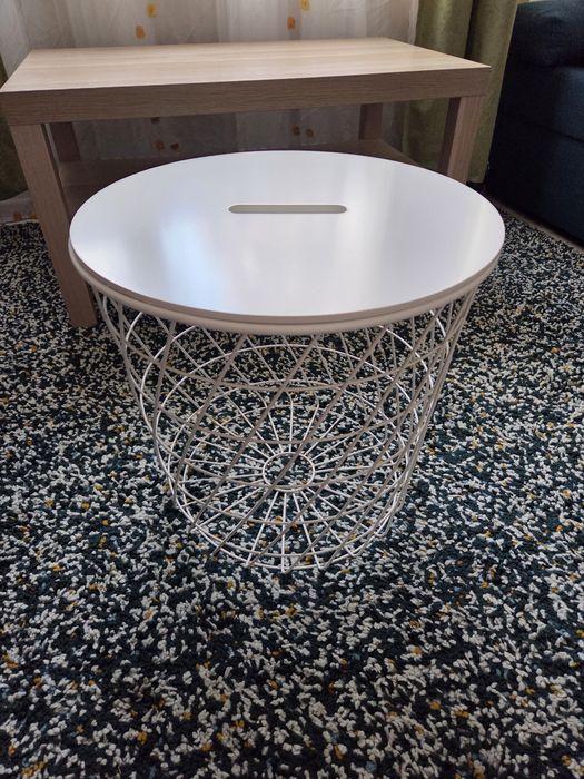 Masă de depozitare IKEA Kvistbro în alb