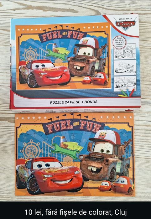 Vând puzzle-uri diverse
