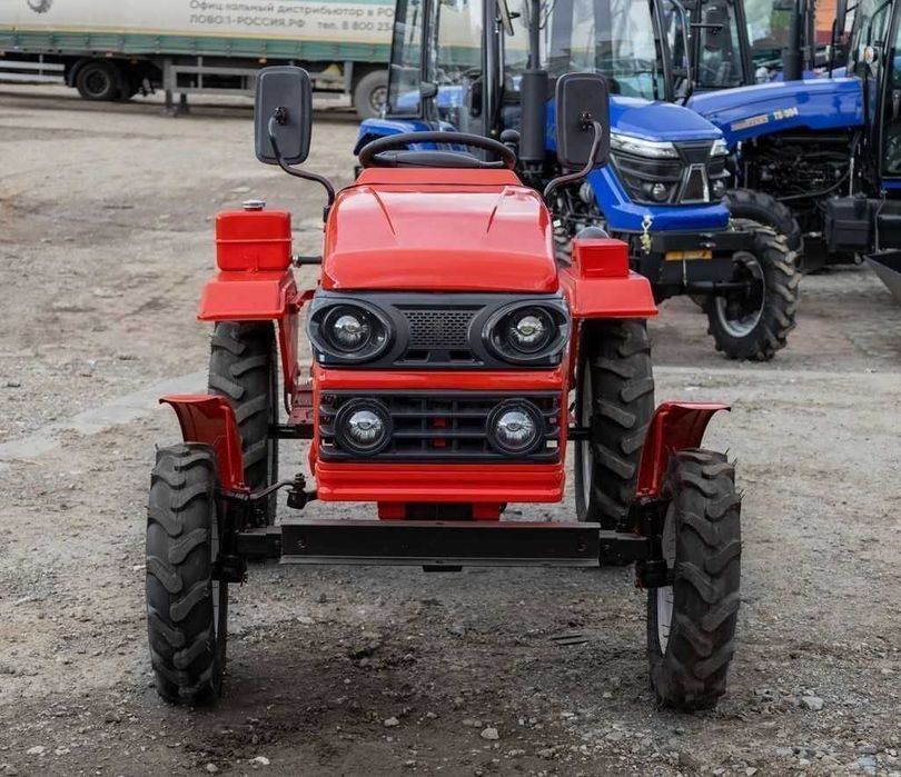 Минитрактор TZR Т-15 (почвофреза + плуг) Алматы КАСПИ 0-0-12
