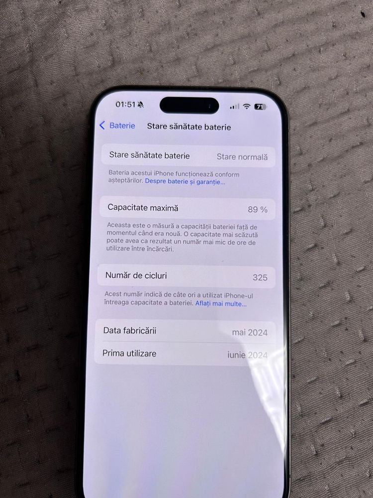 Vand iphone 15 Pro