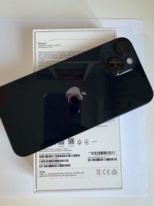 Iphone 14 nou 96% baterie