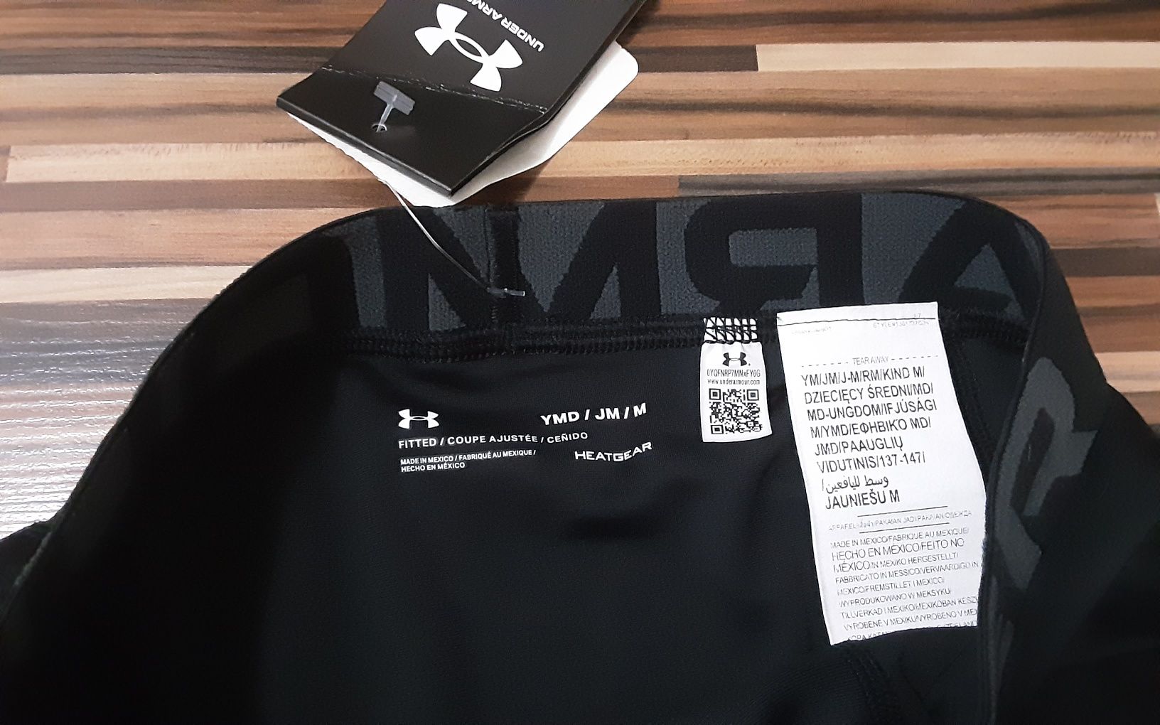 (М) NIKE dri-fit-UNDER ARMOUR оригинални къс панталон,тениска, клин