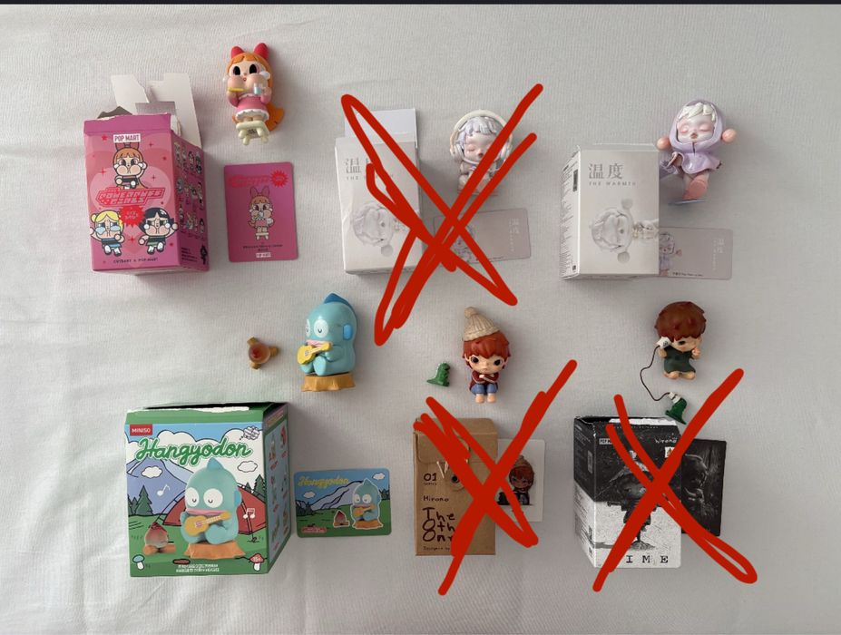 Оригинални фигурки POP MART, MINISO