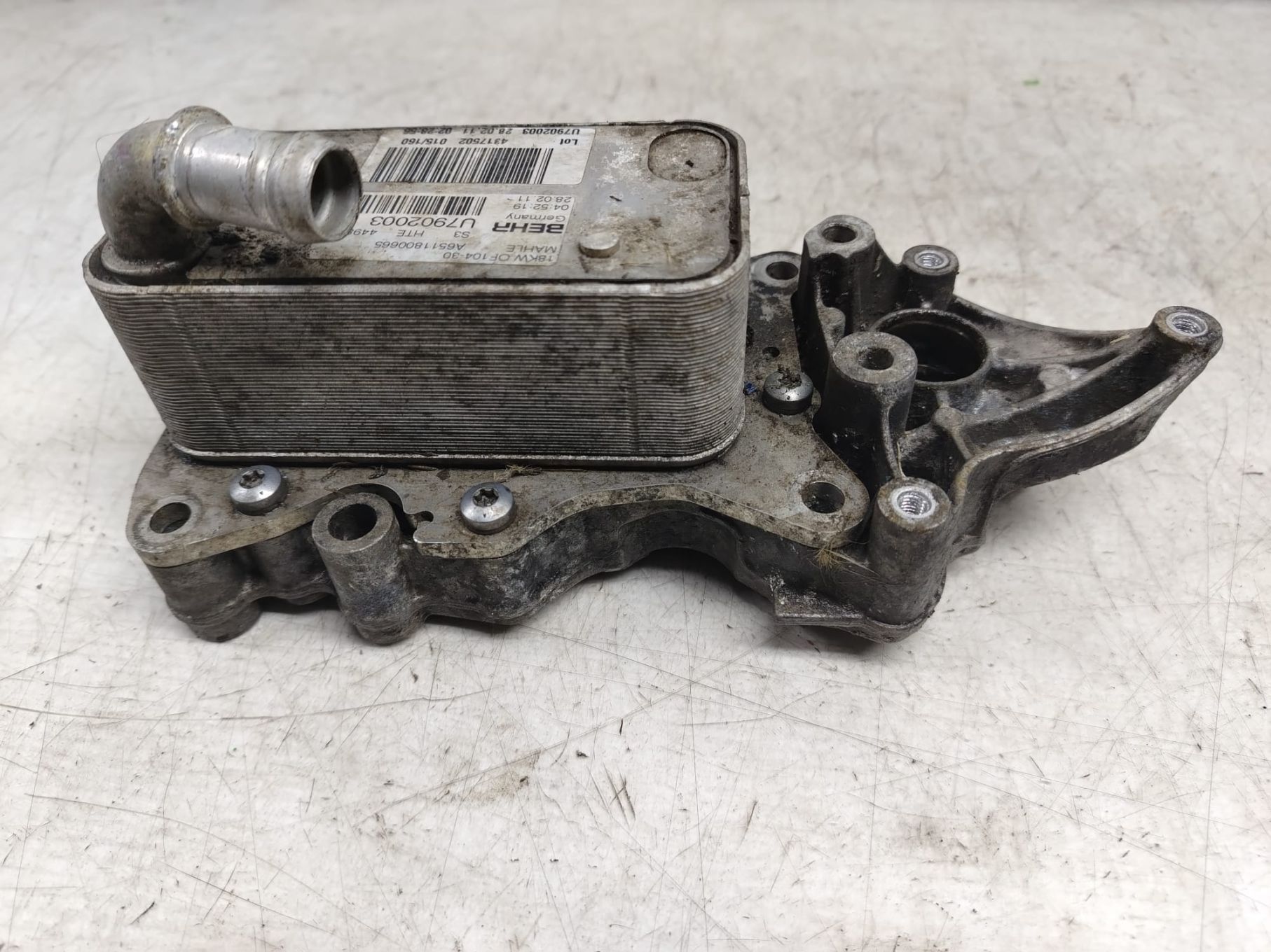 Termoflot 2.2 cdi om651 A6511800665 Mercedes-Benz GLK-Class X204 [200