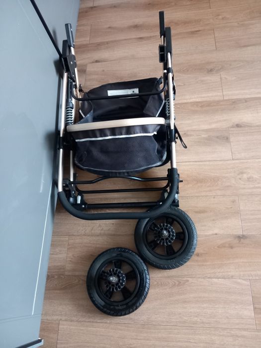 Carucior transformabil 3 în 1 KikkaBoo Amaia Dark Grey
