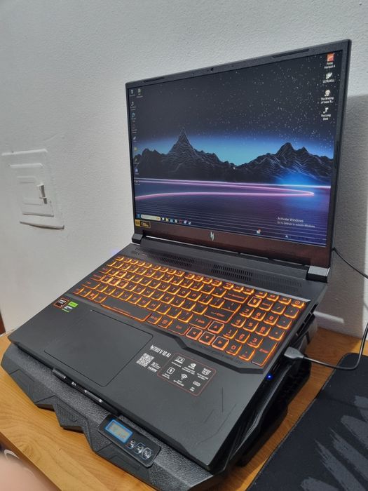 Геймърски лаптоп acer nitro v16 rtx5060 ryzen 7 260 32gb ram