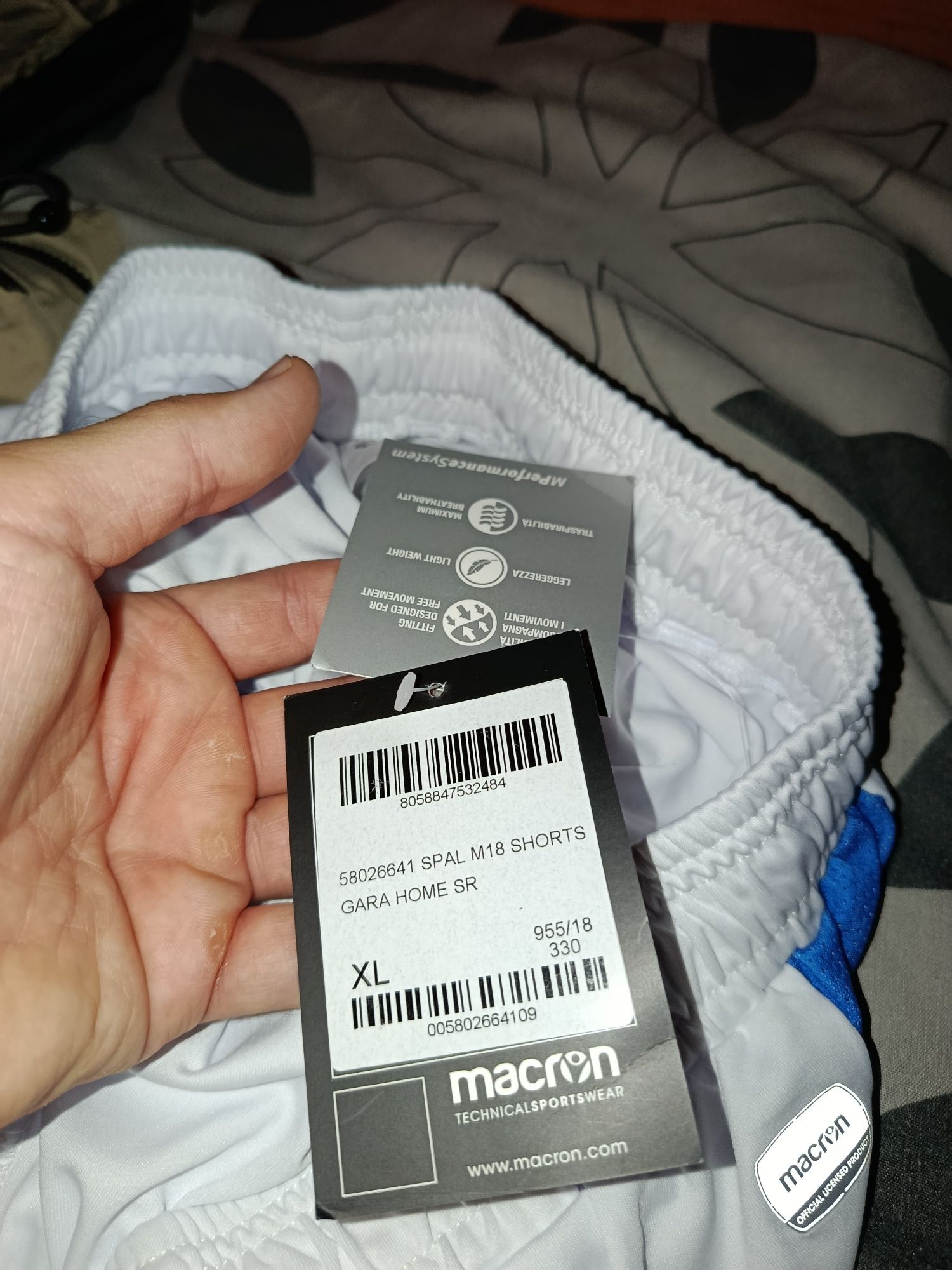 Официални SPAL 2018 Home Shorts – Macron – XL
