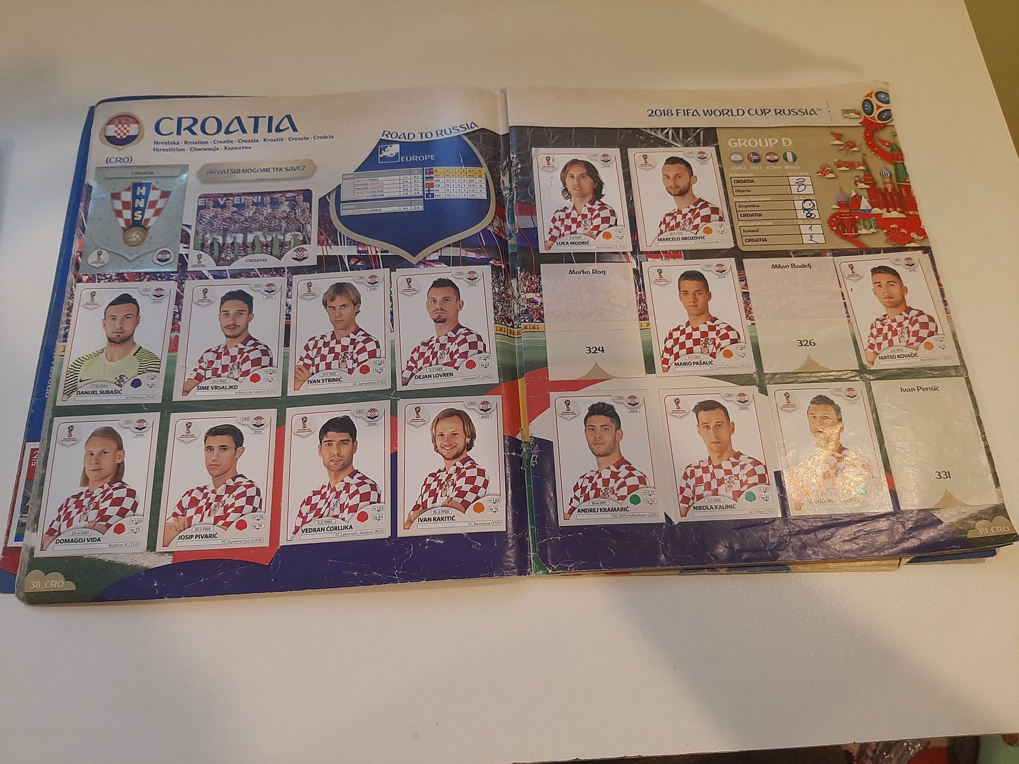 Album Panini Rusia 2018