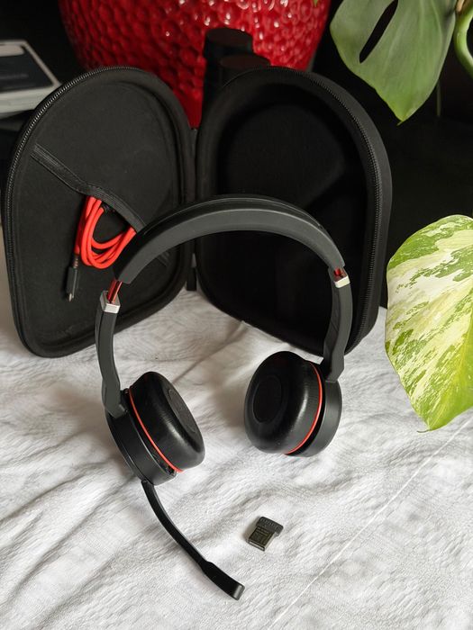 headset Jabra Evolve 75 MS Stereo on-ear  link 370, ANC