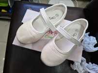 Pantofiori albi, Cupcakes, marimea 27